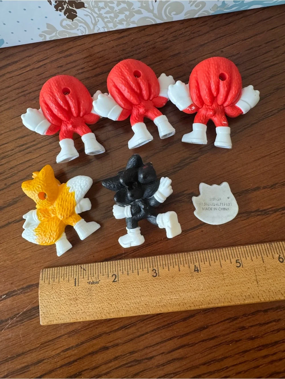 2024 Knuckles, Tails, Shadow Sonic The Hedgehog McDonald’s Happy Meal Figures